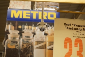Установка видеонаблюдения для магазина